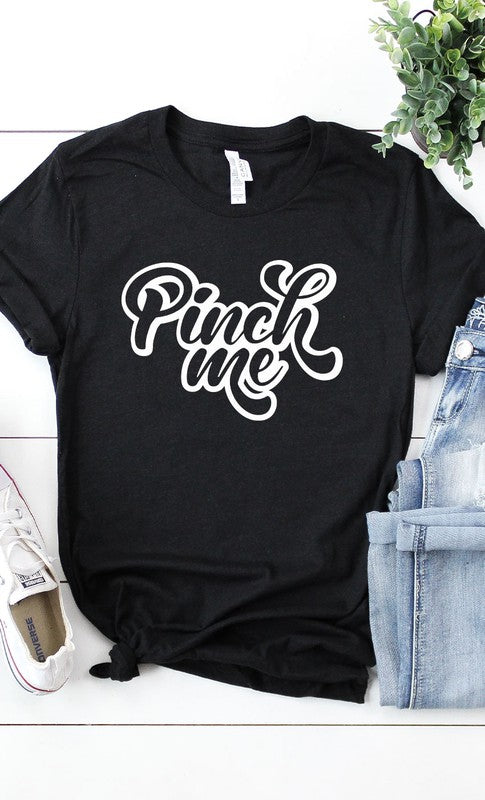 Vintage Pinch Me Graphic Tee PLUS
