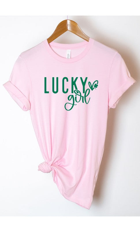 Lucky Girl Graphic Tee