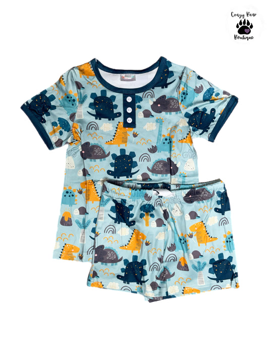 Dino Kids Pajamas set by Shirley & Stone