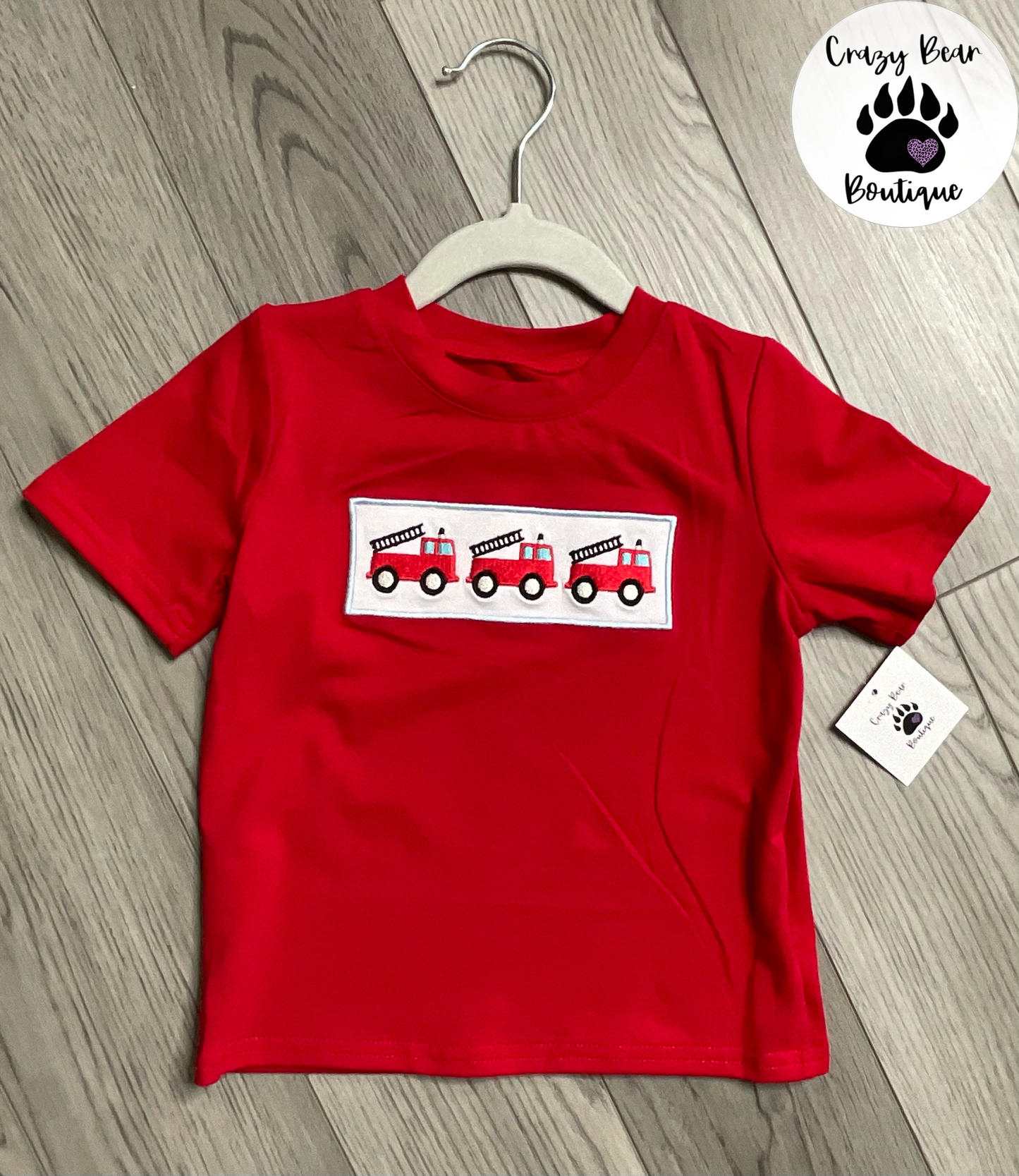 Fire truck Kids Tee