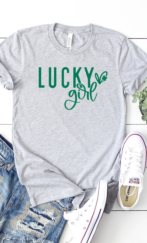 Lucky Girl Graphic Tee