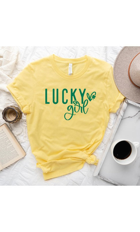 Lucky Girl Graphic Tee